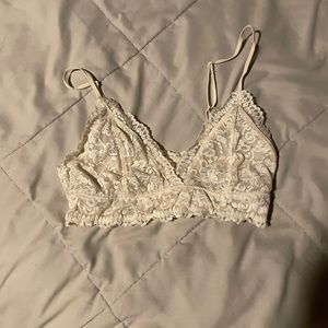 Talula White Lace Bralette size S